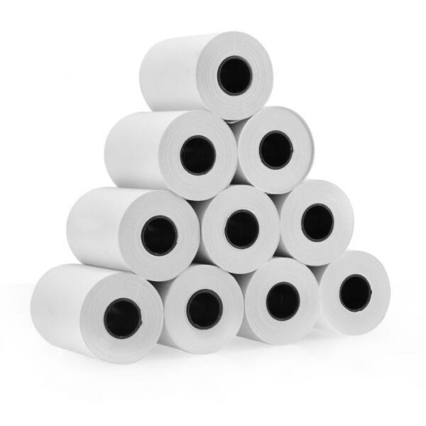 57mm x 40mm Thermal Paper PDQ Card Machine Rolls (Box of 100) - Image 6