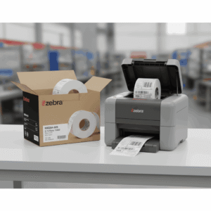 800284-605 Zebra Z-Perform 1000D Labels, Paper, 102x152mm; Direct Thermal, Uncoated, Permanent Adhesive, 25mm Core, Perforation