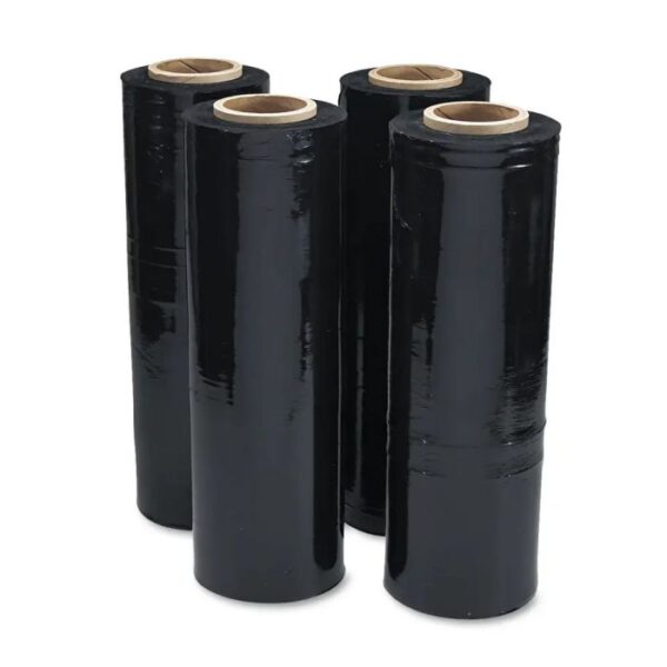 Extended Stretch Film Pallet Shrink Wrap 500mm x 260m 20 Microns Black - Image 2