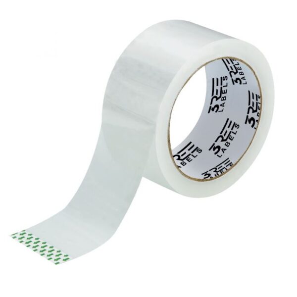 3REE Packaging Tape 48mm x 68m Clear - Image 2