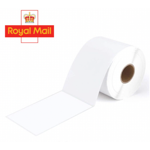 Zebra Compatible Royal Mail Shipping Labels, 102mm x 150mm (4 x 6") 500 Labels, 25mm Core, White, Permanent - Image 2